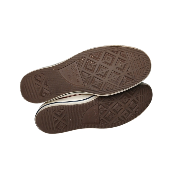 Converse Classic White High-Tops with Red Accents - Picture 7 of 8